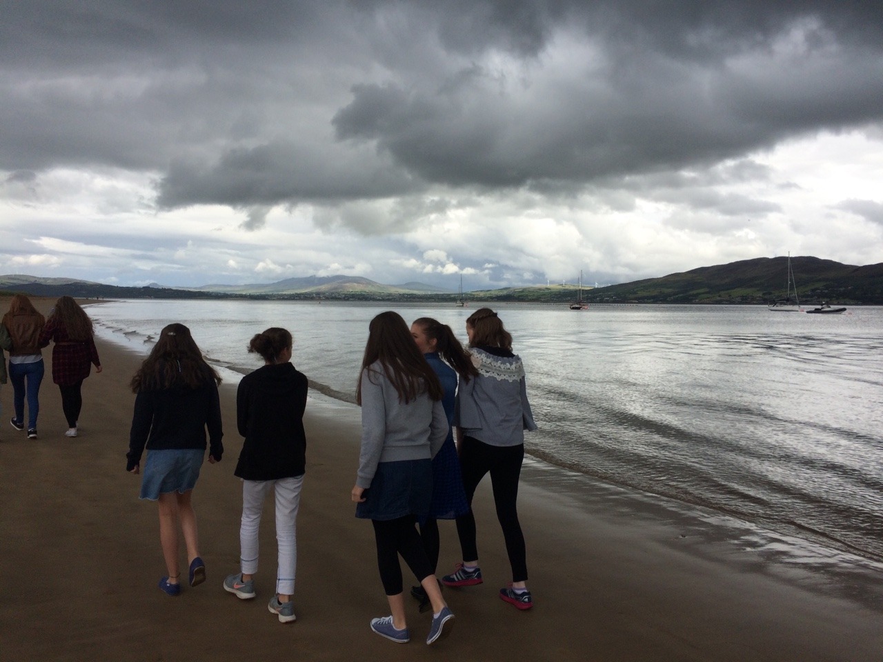 Thankfully it stayed dry for the walk at Rathmullan
