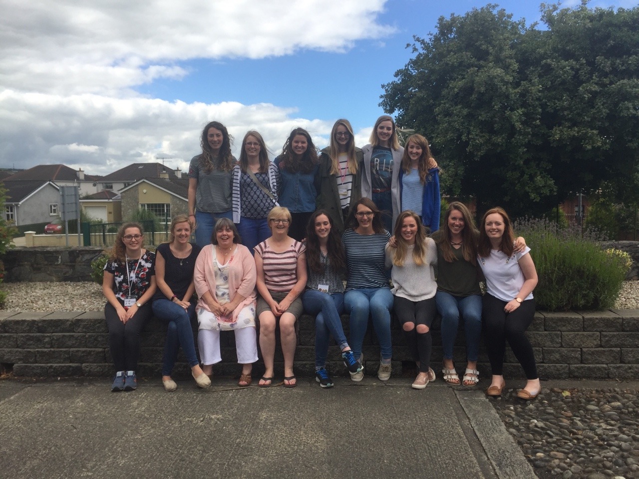 The officers and cooks who were serving God at Girls' Adventure Camp 2017