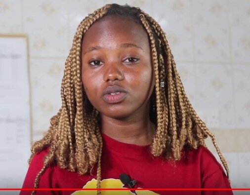 One of the current students speaking about her experience.